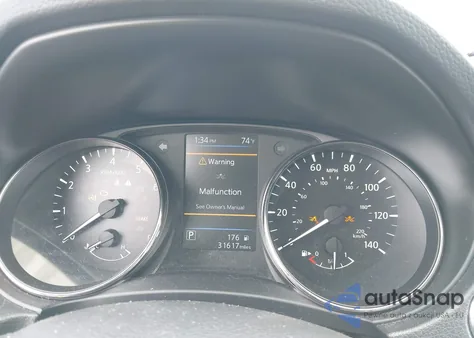 2020 Nissan Rogue Sport Sv Awd Xtronic Cvt из США, поврежденный, VIN JN1BJ1CW0LW362071